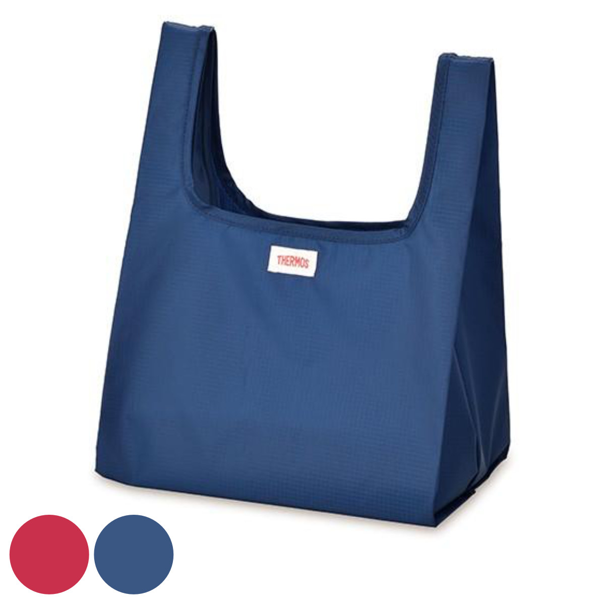 サーモス エコバッグ ポケットバッグ 10L 折りたたみ マチ広 A （ THERMOS 大容量 コンビニサイズ 洗える エコバック マイバッグ マイバック ）