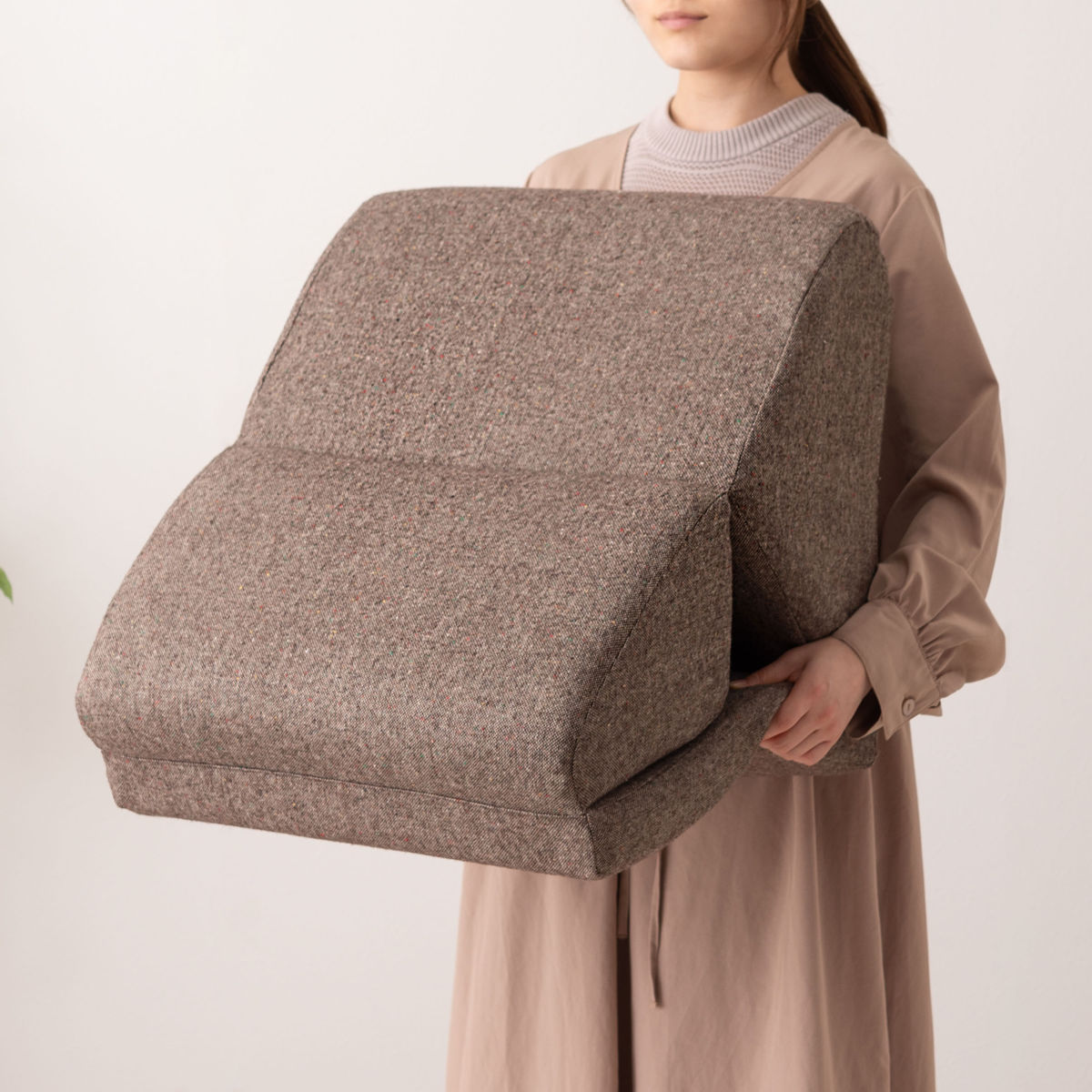 TV枕 テレビ枕 幅46cm 折り畳み 座椅子 座いす ファブリック素材 テレビまくら 枕 ピロー （ クッション マット ごろ寝マット ） | ブランド登録なし | 18