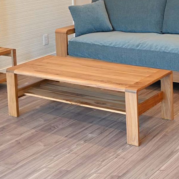 チーク材・センターテーブル・横幅120cm 楽天市場】【送料無料】国産 幅120cm Luke2 ルーク2 リビングテーブル