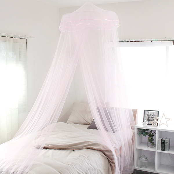 天蓋 スリーピングカーテン 蚊帳 モスキートネット ベッド レース