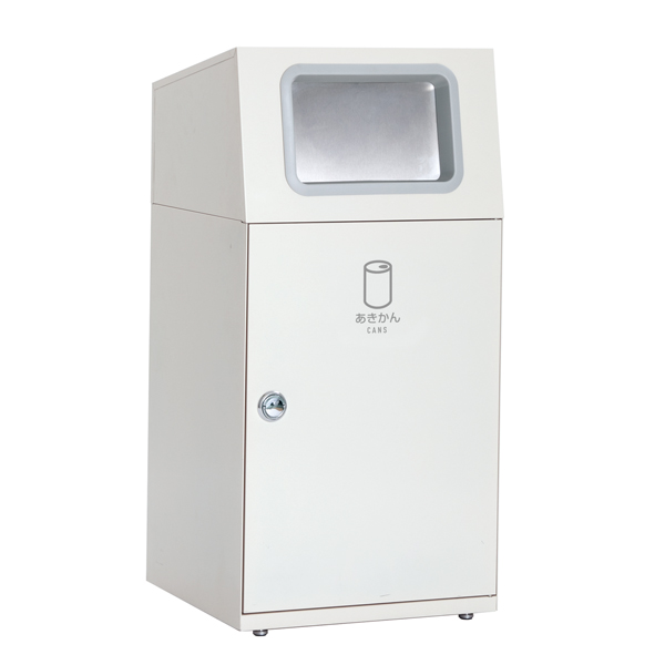 屋外用ゴミ箱 業務用ダストボックス 67L オフホワイト色 ニートST フラップ付 （ 法人限定 ゴミ箱 屋外用 屋外 分別ゴミ箱 分別 業務用 外 ダストボックス ）_13