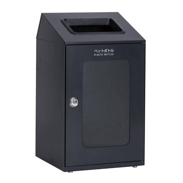 屋内用ゴミ箱 ダストボックス 80L アーバングレー色 窓付タイプ ニートSTF ミエル （ 法人限定 屋内用 分別ゴミ箱 分別 業務用 ゴミ箱 ごみ箱 分別ごみ箱 ）_10