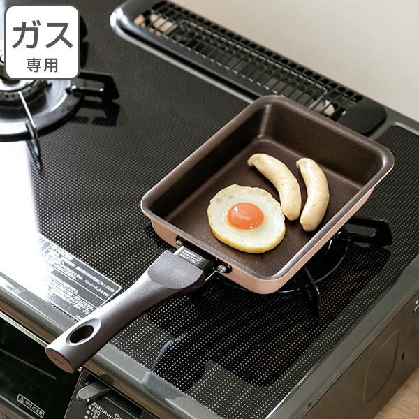 玉子焼き器 13×18cm ガス火専用 フワリード （ ガス火対応 卵焼き器 エッグパン ） :334326:インテリアパレットヤフー店 - 通販 -  Yahoo!ショッピング