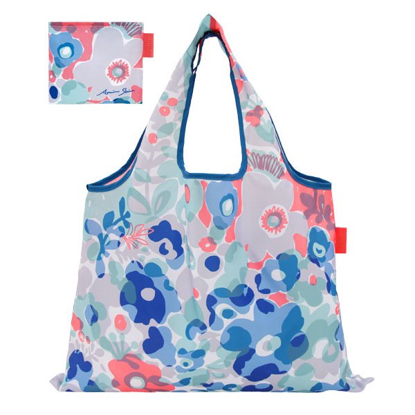 エコバッグ 2way Shopping Bag Floral drop デザイナーズ （ ショッピングバッグ 買い物バッグ マイバッグ エコバック ）