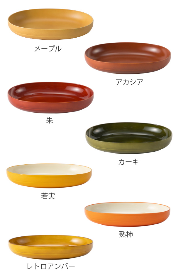 プレート 23cm WAYOWプレート 皿 食器 和洋兼用 プラスチック 日本製