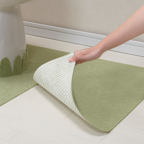 トイレマット 60×90cm おくだけ吸着バリ...の詳細画像3