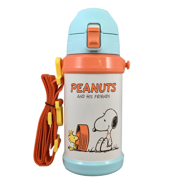 水筒 スヌーピー キッズ ステンレスボトル ピーナッツ 590ml