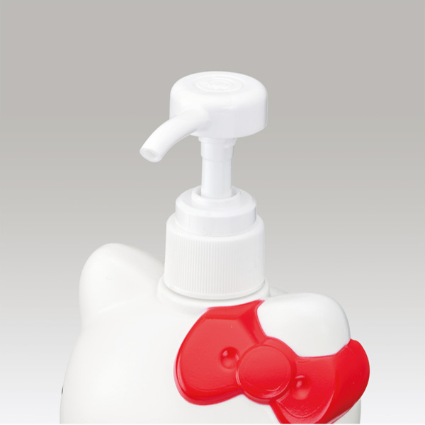ディスペンサー 500ml ダイカットシャンプーボトル ハローキティ