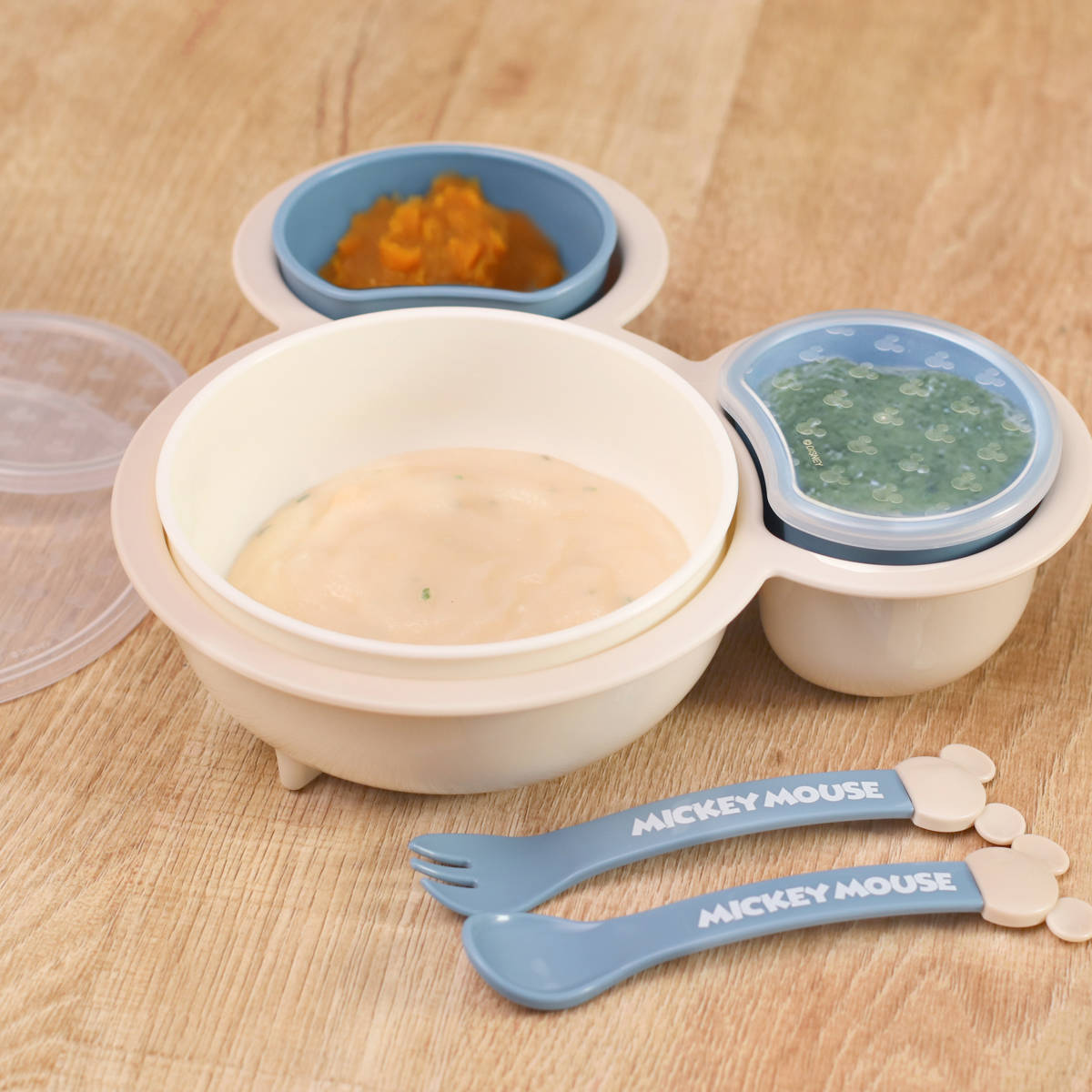 Disney（ディズニー） 離乳食 食器 セット ミッキーマウス ミニー