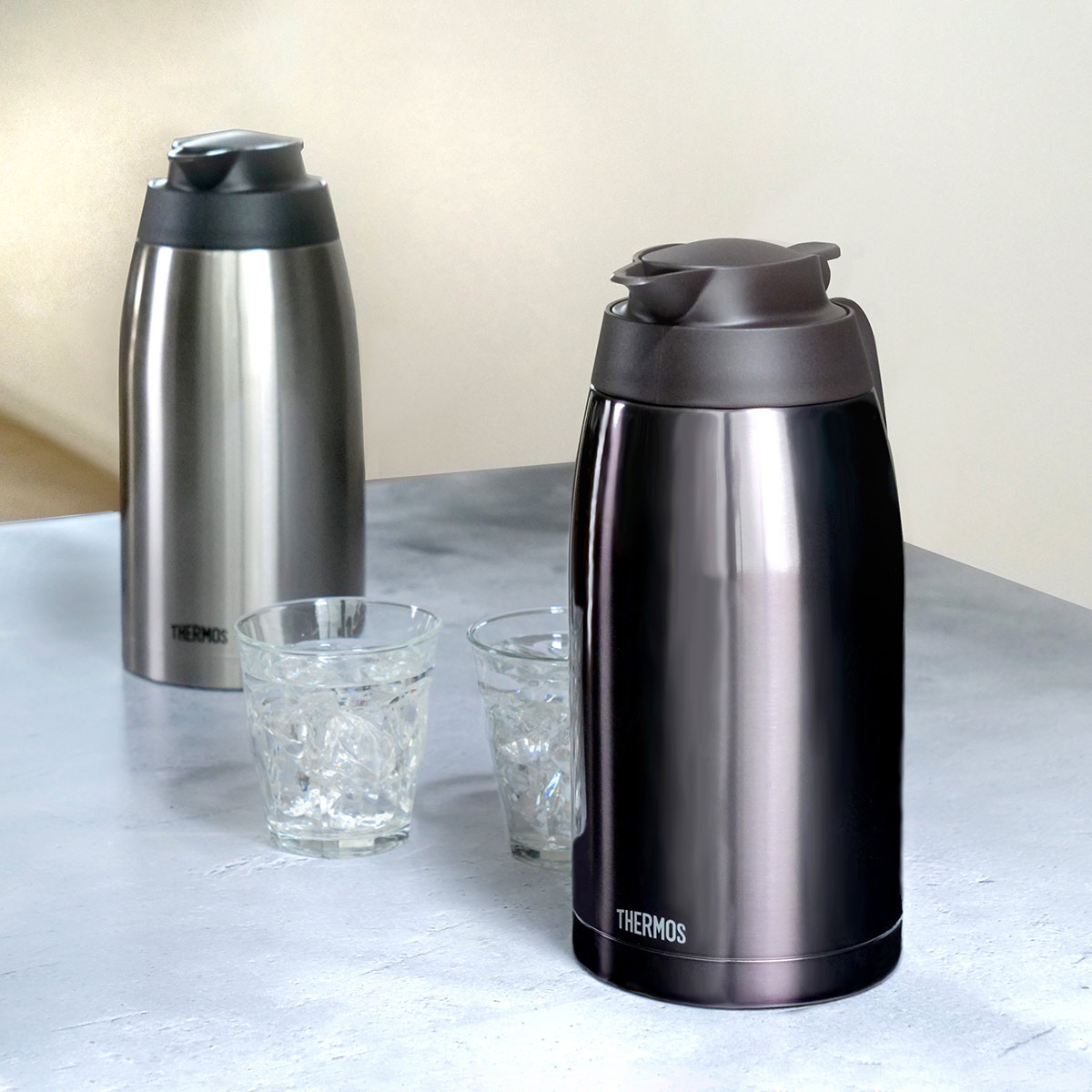 THERMOS（サーモス） ポット 2L 保温 魔法瓶 TTB-2000 ステンレス 