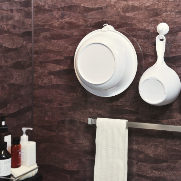 バス収納 ラウンドハンガー洗面器ラック 洗面器収納 洗面器 収納