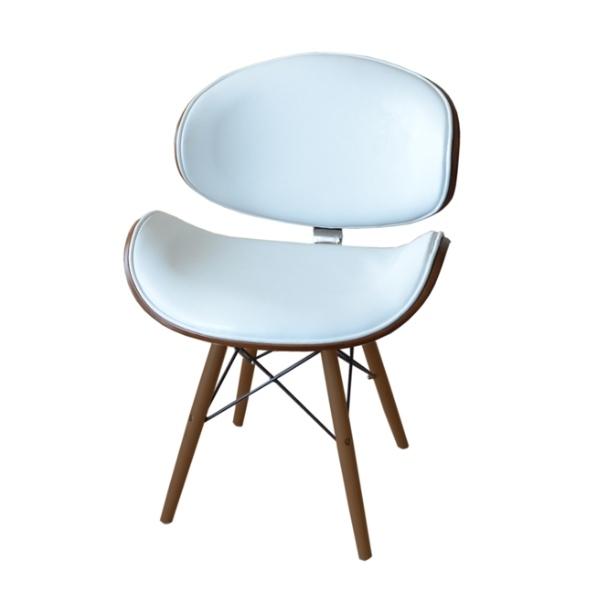 ダイニングチェア 座面高46cm レザー調 ヴィンテージ調 ノースチェア