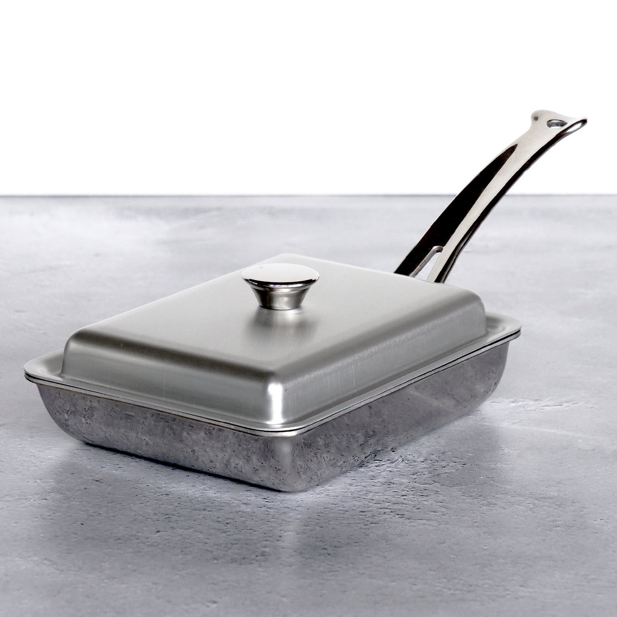 中尾アルミ製作所 クィーンパン 玉子焼き器 蓋付き IH対応 14×19cm