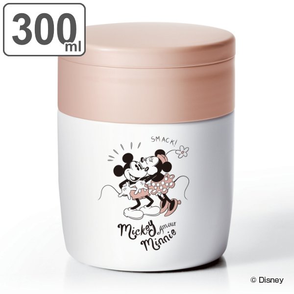 弁当箱 スープジャー ミッキーマウス ミニーマウス フードポット スープボトル 300ml