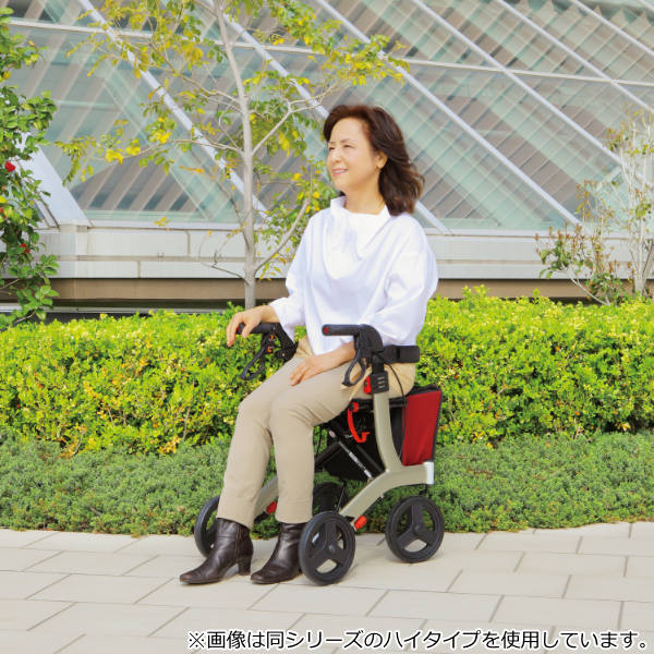 アロン化成 歩行車 リトルターン トールタイプ コンパクト 折りたたみ