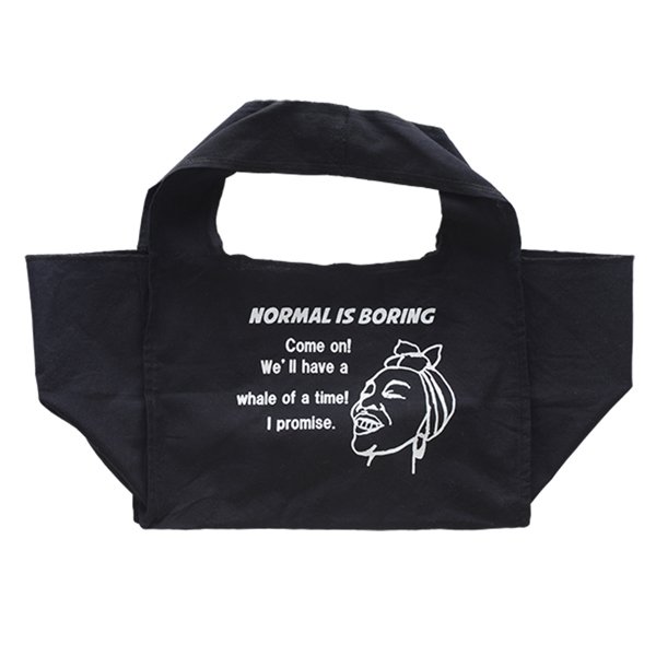 エコバッグ コンビニ用 コンビニマルシェバッグ ANDPACKABLE アンドパッカブル ノーマルBK （ ショッピングバッグ 買い物バッグ マイバッグ コンビニサイズ ）