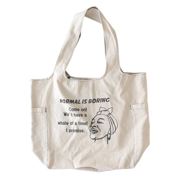 エコバッグ トート型 収納ポーチ付き ANDPACKABLE アンドパッカブル ノーマル （ ショッピングバッグ 買い物バッグ マイバッグ トートバッグ トート ）