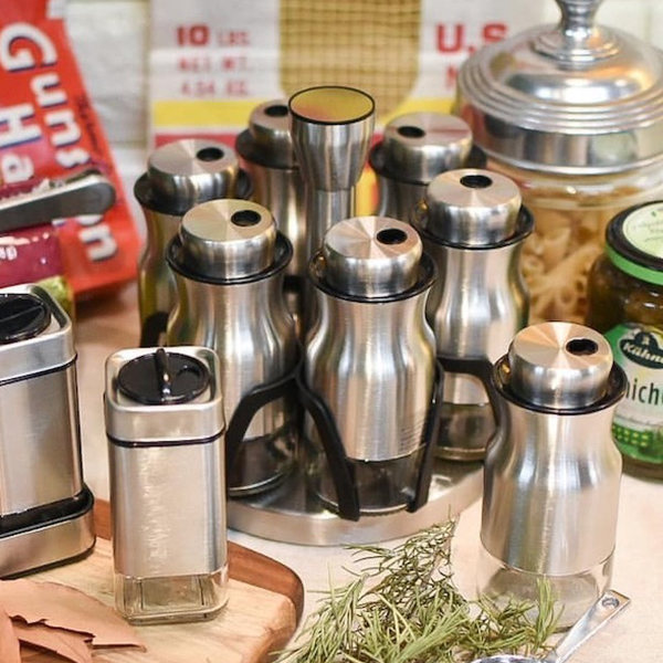 DULTON（ダルトン） スパイスジャー 90ml 6個セット Curved spice jar