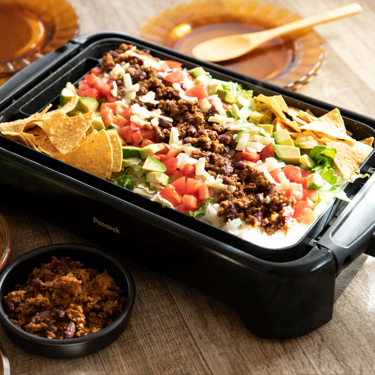 ピーコック魔法瓶工業 両面グリルプレート マーブルコーティング 温度