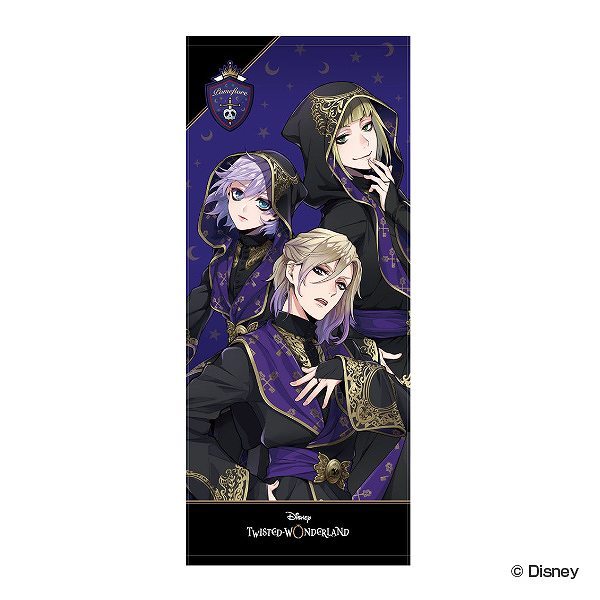 在庫処分特価） フェイスタオル 34×80cm ツイステッドワンダーランド