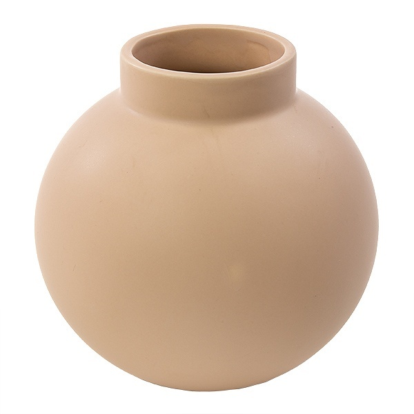 花瓶 陶器 フラワーベース ショート ASH 直径16×高さ15.5cm （ 花びん 花器 一輪挿し ポット 北欧 枝物 ）｜interior-palette｜04