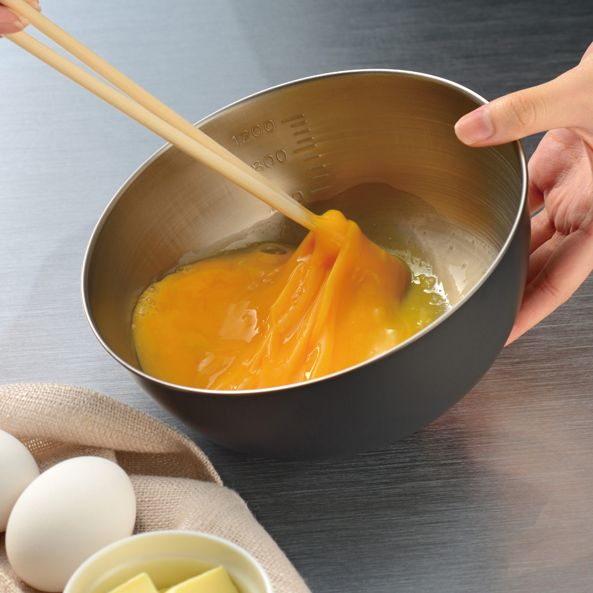 和平フレイズ ザル ボウル セット 18cm おかって印 ステンレス製 日本