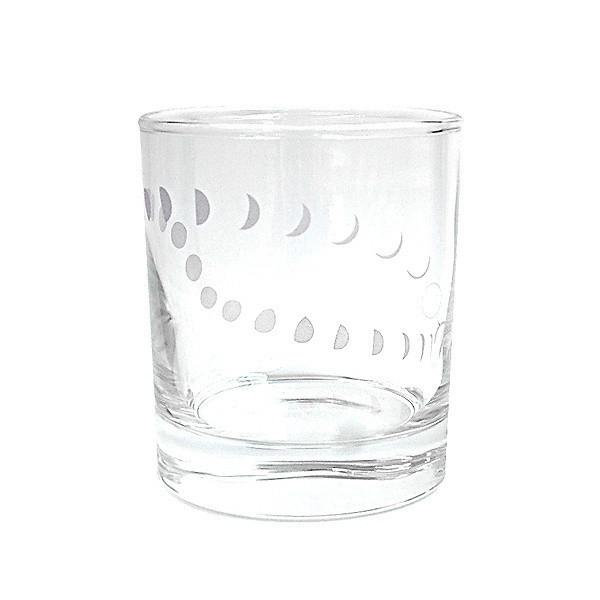 グラス 300ml ムーンフェーズ ガラス コップ タンブラー 食器 日本製 （ ロックグラス 10オンス 月 満ち欠け ムーンフェイズ ）｜interior-palette｜03