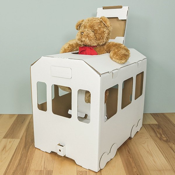 ダンボール 電車 ダンボール電車 組立 玩具 おもちゃ インテリアパレットヤフー店 通販 Yahoo ショッピング