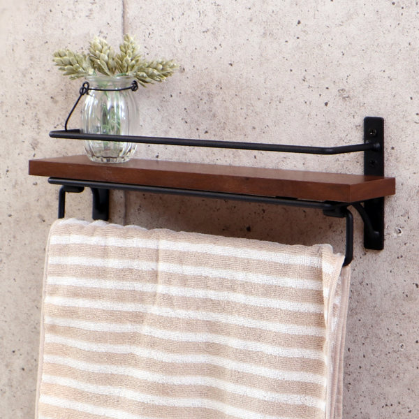 タオルハンガー SIGNO タオル掛けハンガー トイレ アンティーク 木製