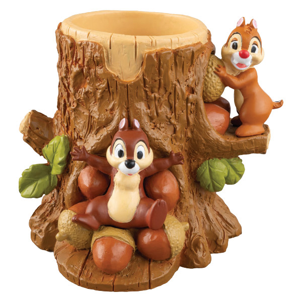 激レア！カラフルペン立て型キャラクターグッズ セトクラフト ペン立て ステーショナリースタンド チップ＆デール