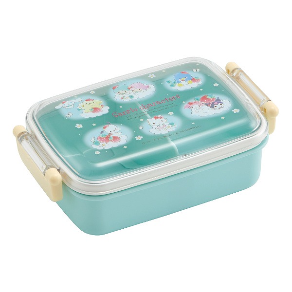 スケーター お弁当箱 1段 抗菌 ふわっとタイトランチボックス サンリオ