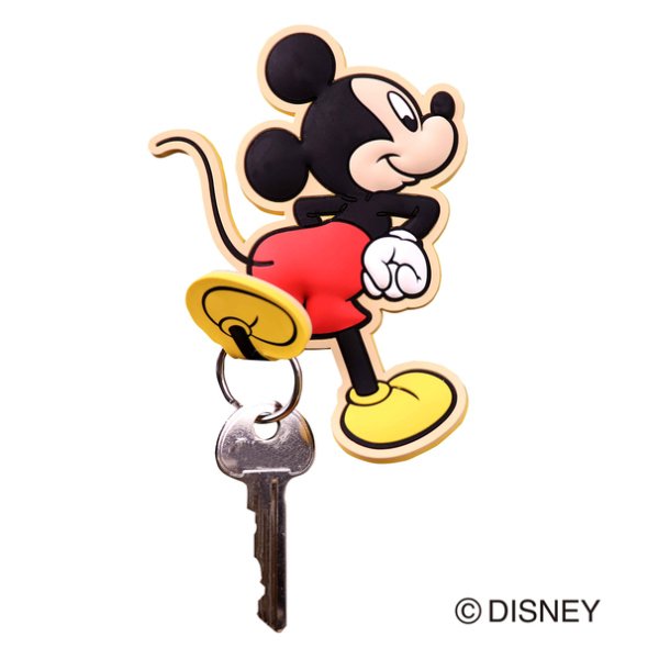 フック マグネットフック Disney ミッキーマウス （ マグネット 磁石 鍵フック 小物フック キーフック 収納 ミッキー ディズニー ）