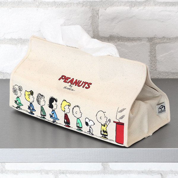 tente PEANUTS TICKET （ ティッシュカバー ティシュ入れ ティッシュボックス ）