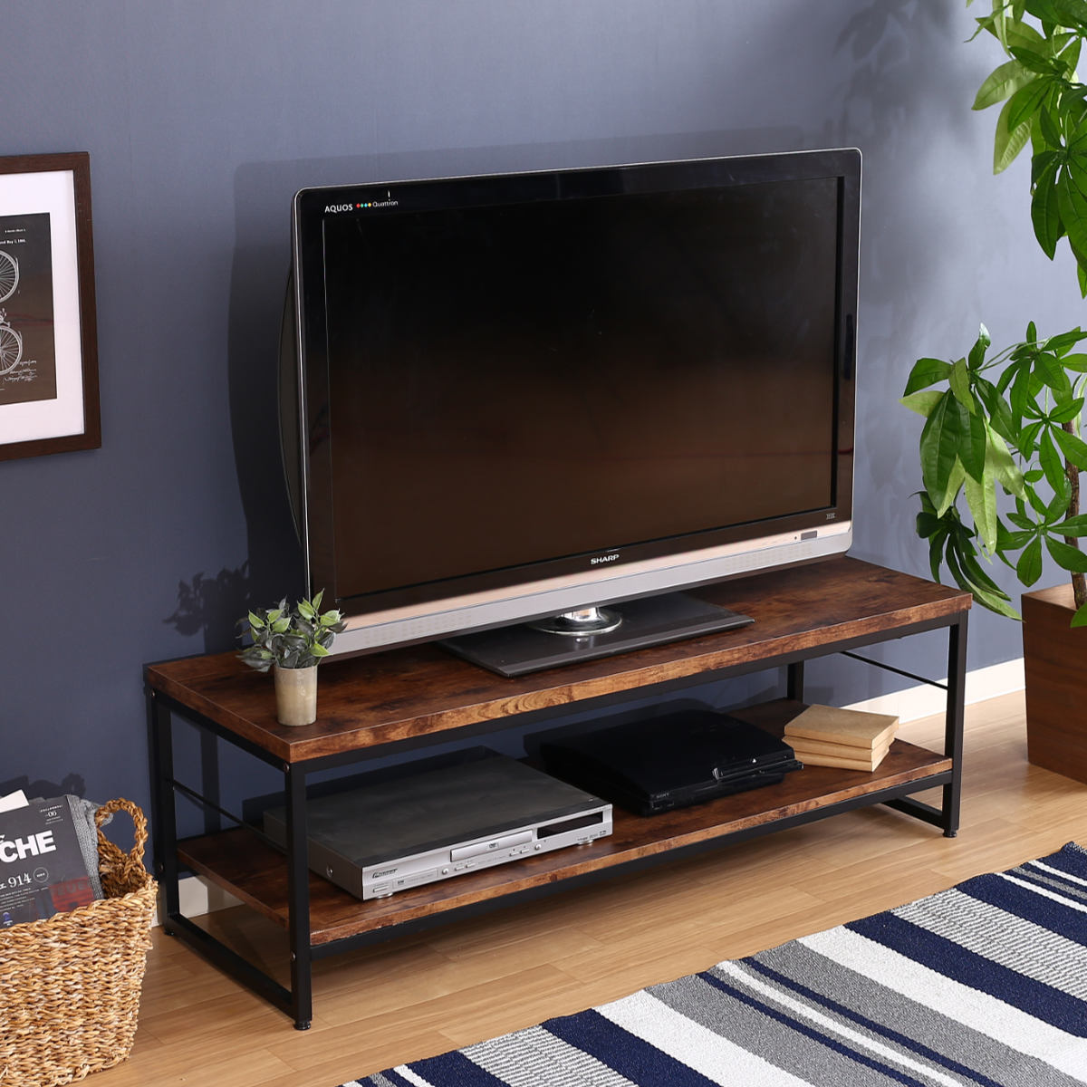 不二貿易（Fuji Boeki） テレビ台 幅120cm ローボード ブルックリン