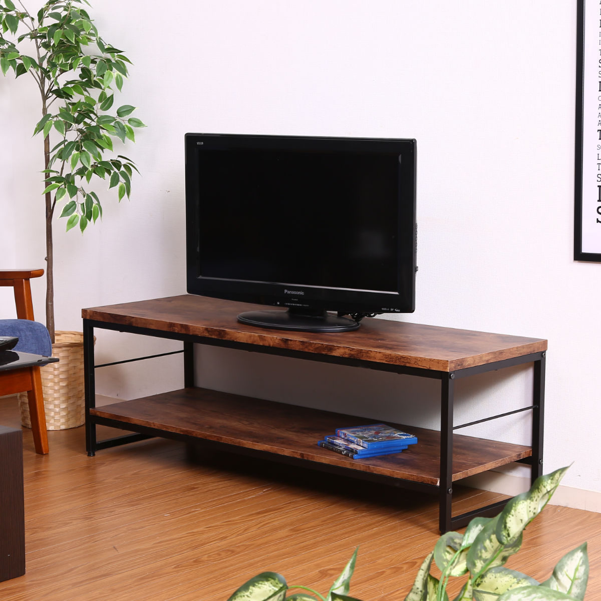 不二貿易（Fuji Boeki） テレビ台 幅120cm ローボード ブルックリン
