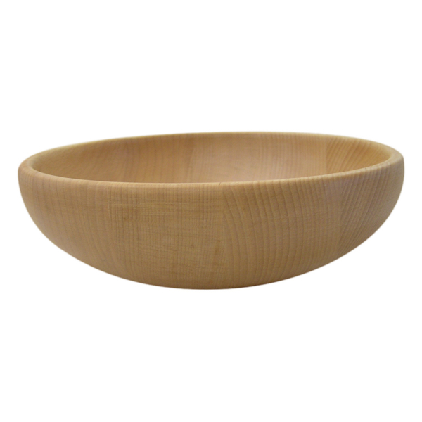 ボウル 23cm L サラダボウル 木製 皿 食器 洋食器 天然木 ビーチ （ 大