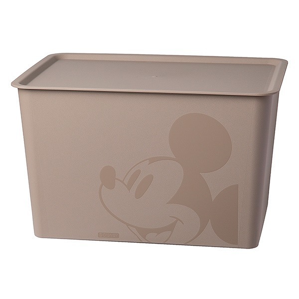 Disney（ディズニー） 収納ボックス 幅38×奥行27×高さ23.5cm ふた付き