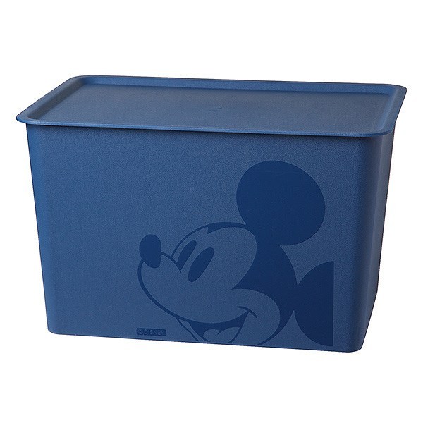 Disney（ディズニー） 収納ボックス 幅38×奥行27×高さ23.5cm ふた付き