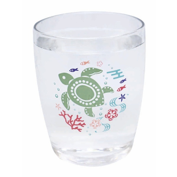 グラス 250ml 色変わり コップ タンブラー 食器 ガラス 日本製 （ ガラスコップ 温度変化 色が変わる 感温グラス 魚 海の生き物 ）｜interior-palette｜05
