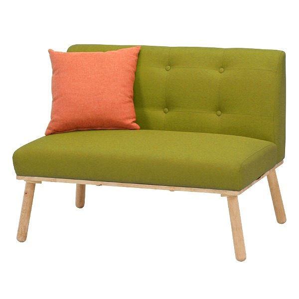 不二貿易（Fuji Boeki） ダイニングソファ 座面高44cm 2人掛け