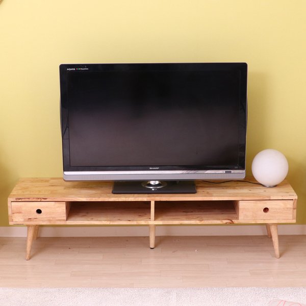 不二貿易（Fuji Boeki） テレビ台 ローボード ナチュラルテイスト 天然