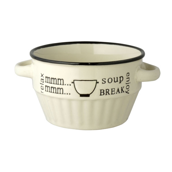 スープカップ 280ml ミニ enjoy 食器 洋食器 マグカップ 陶器 （ 食洗機対応 電子レン...