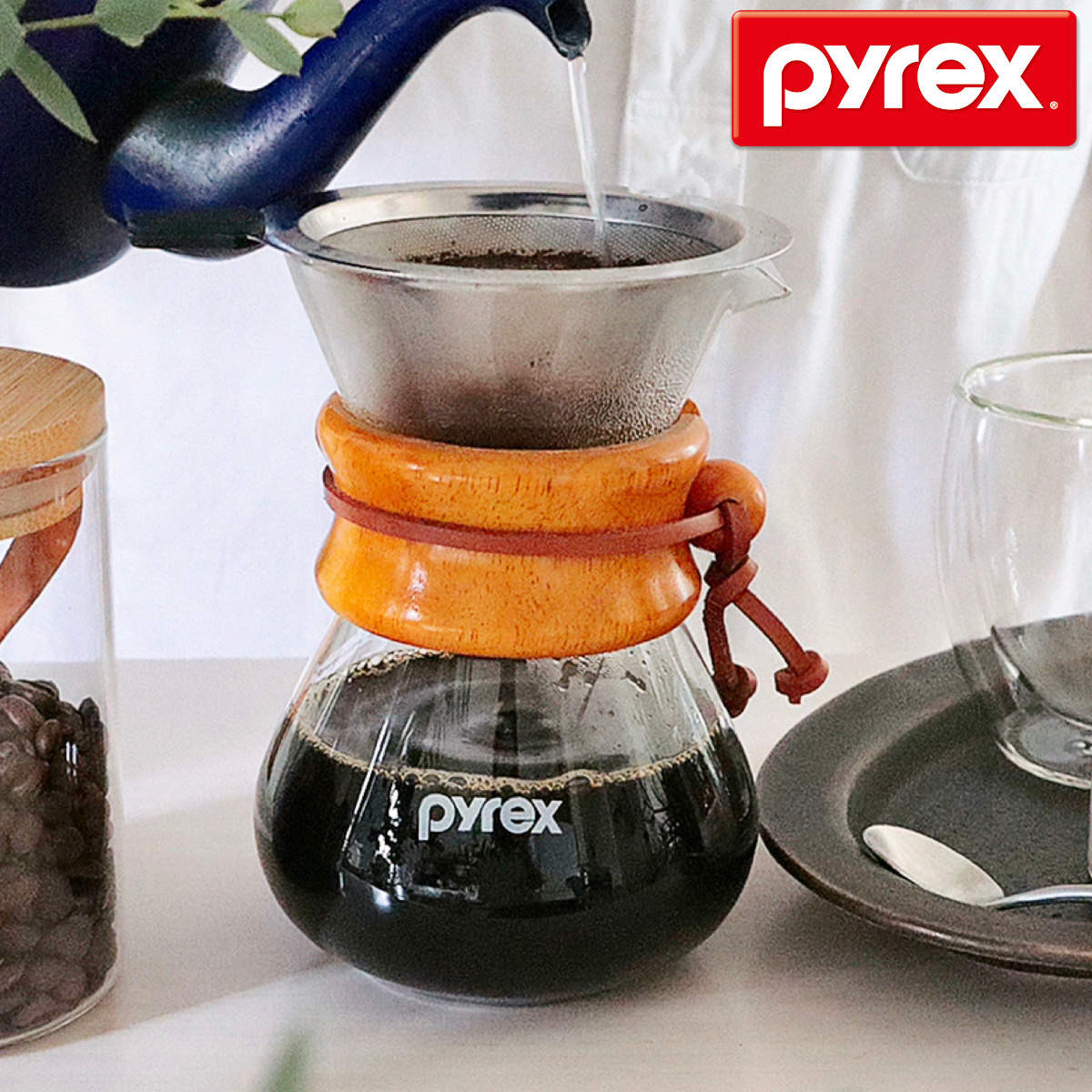 PYREX（パイレックス） コーヒーサーバー 400ml Pyrex ステンレス