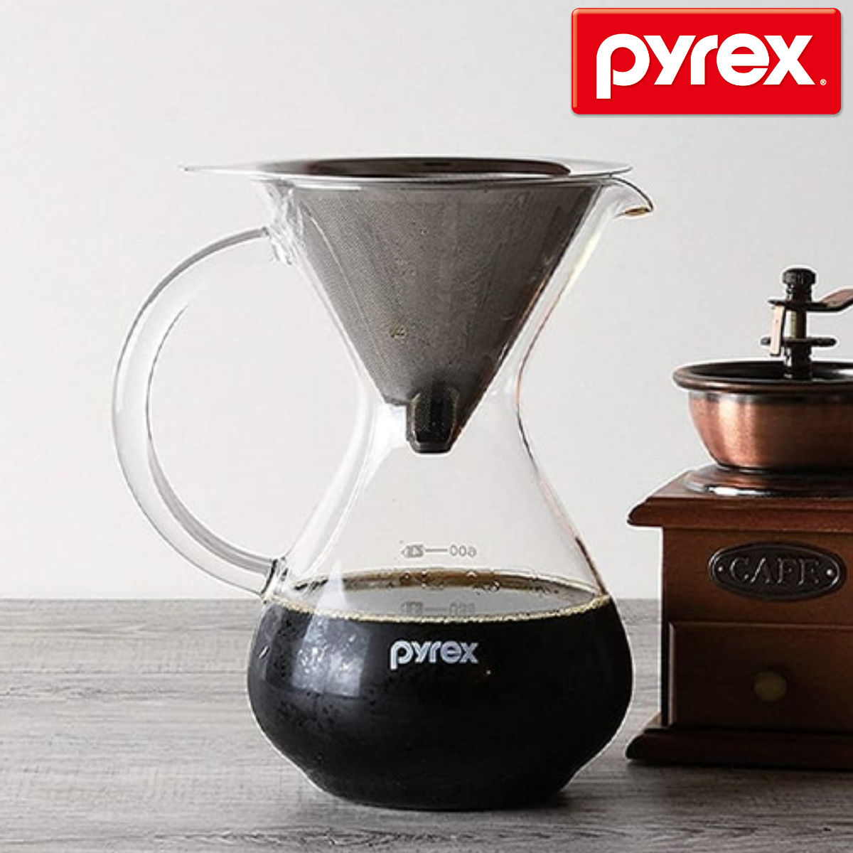 PYREX（パイレックス） コーヒーサーバー 600ml Pyrex ステンレス