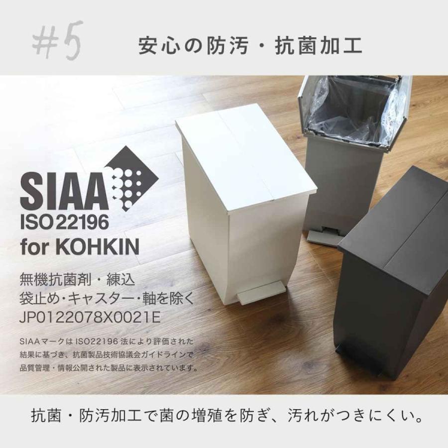 RISU（リス） 特典付き ゴミ箱 45L SOLOW ソロウ 同色2個セット ペダル