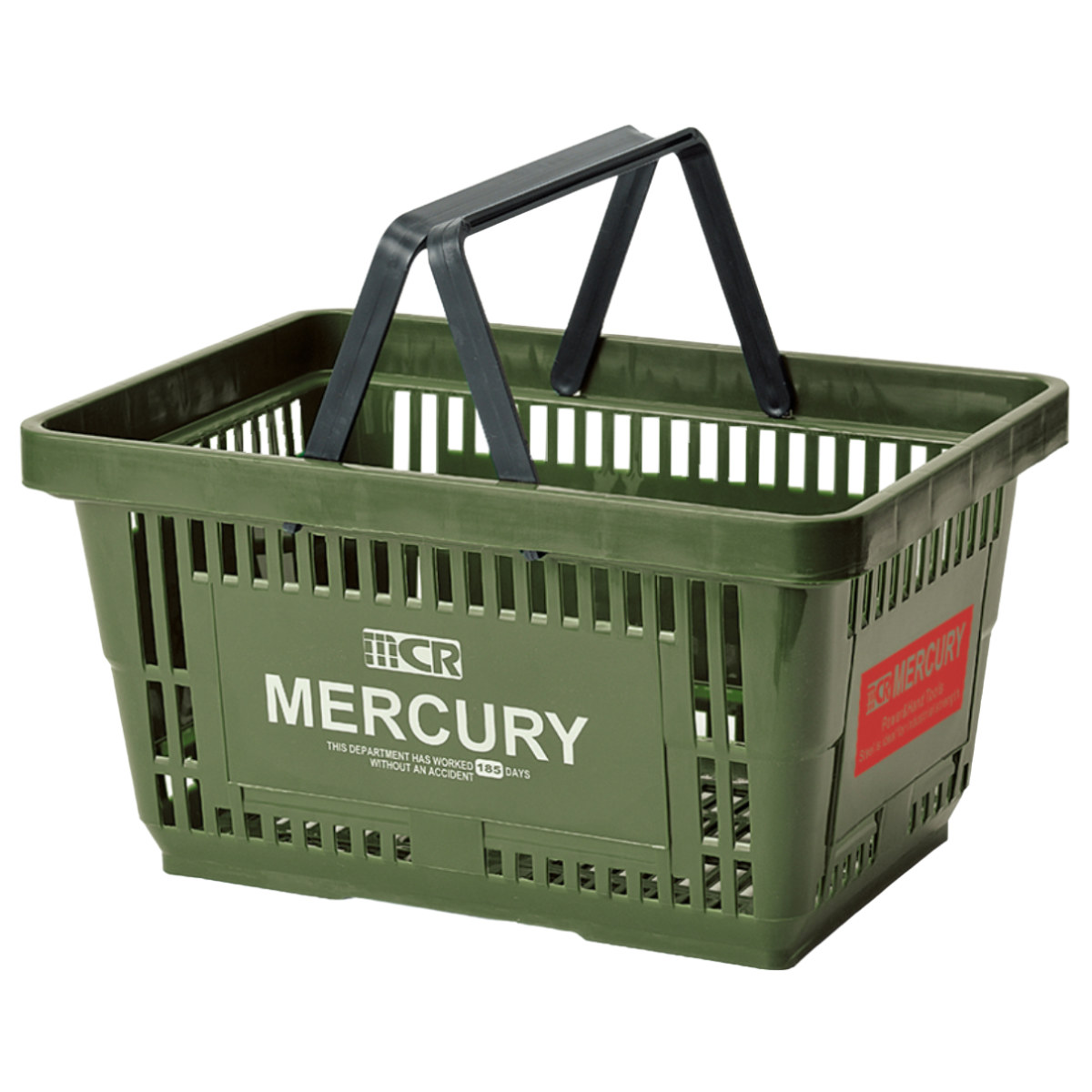 MERCURY（マーキュリー） レジかご バスケット 幅42×奥行29.2×高さ22cm