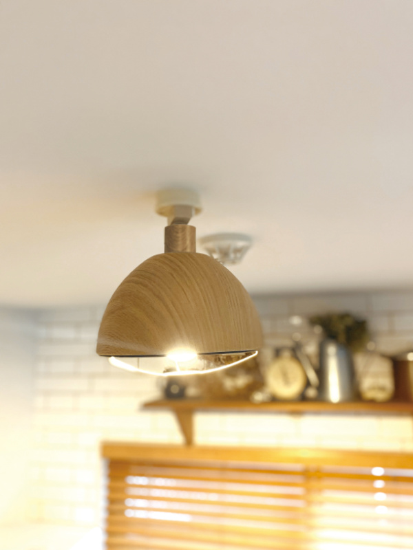 キシマ（KISHIMA） シーリングライト 1灯 4.5畳 LED 照明 ナチュラル