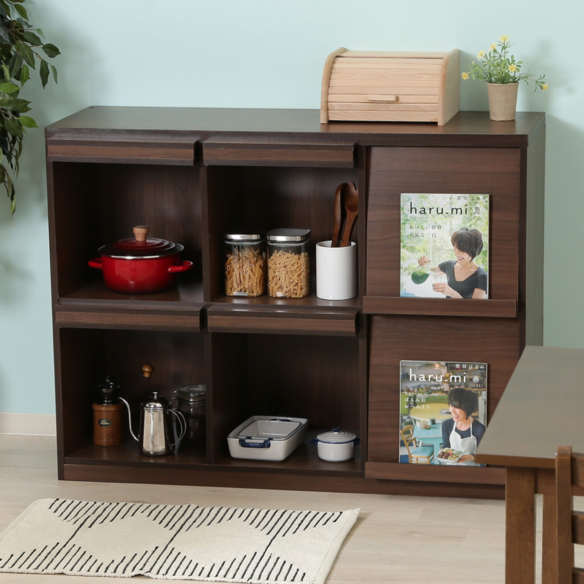 不二貿易（Fuji Boeki） ディスプレイラック 幅119cm 6マス 3列2段