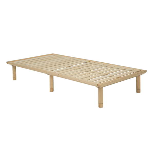 新品 未使用 組み立て品 シングルベッド 210×110 すのこベッド 楽天