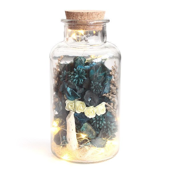 ライト L 瓶 ガラス ドライフラワー Led インテリア インテリアライト ランプ ボトルライト インテリアパレットヤフー店 通販 Yahoo ショッピング